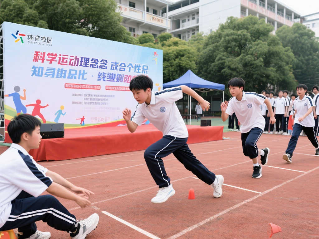 体彩校园行走进中学,推广科学运动理念 体彩校园行走进中学,推广科学运动理念